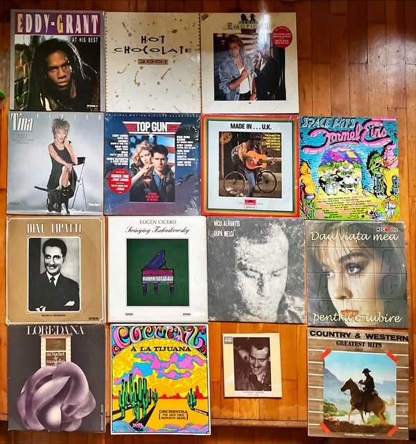 Col viniluri: Mondial, Chifiriuc, CSNY, Waits, ABBA, Cicero, Alifantis