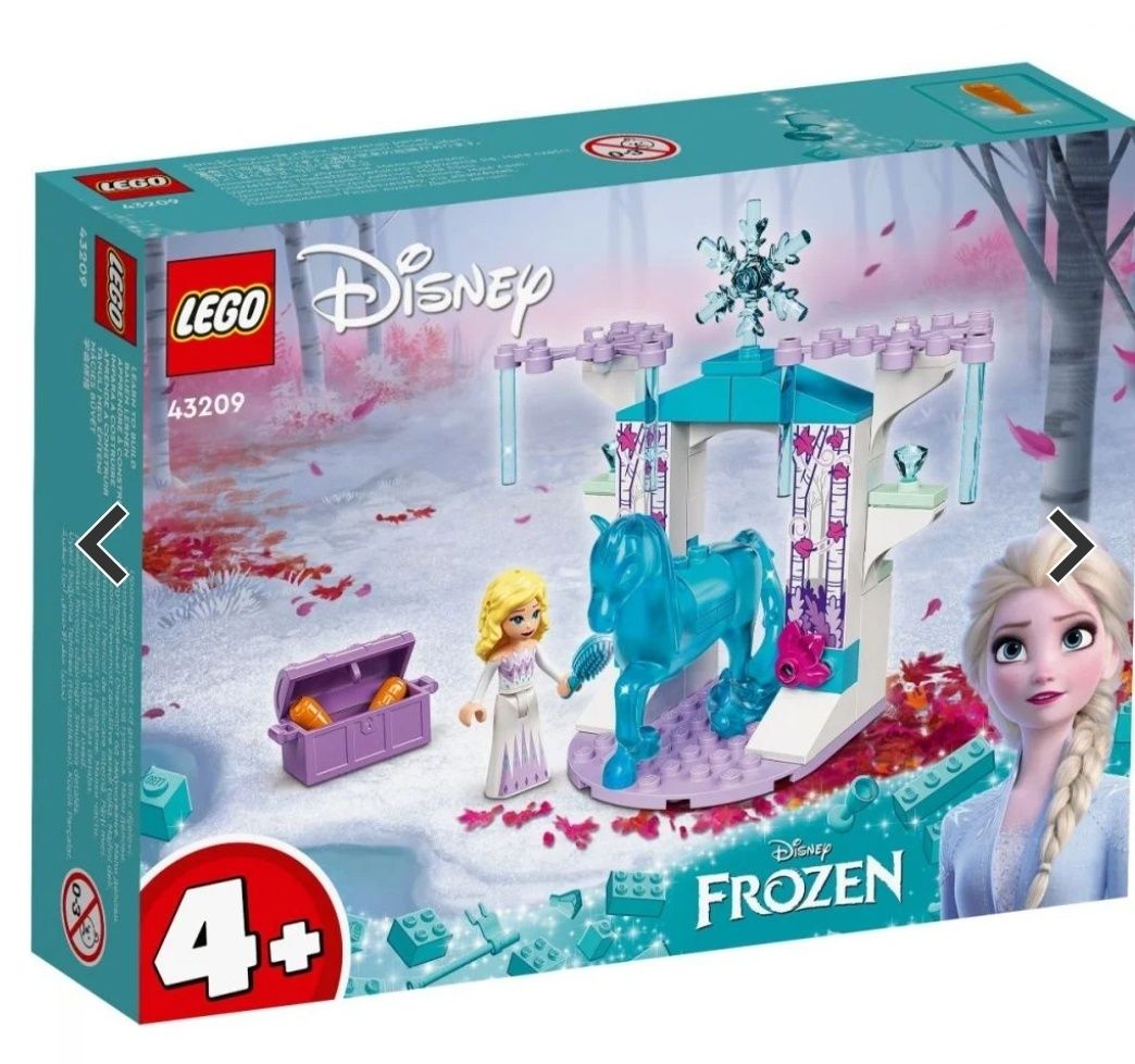 Lego nou sigilat junior 43209 Elsa și grajdul cu calut