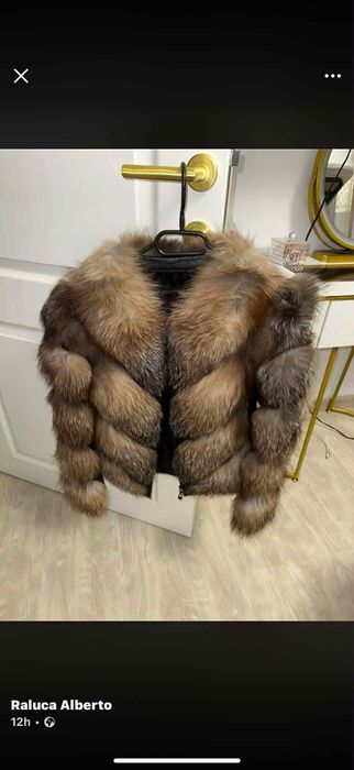Vând blană naturală , mărimea S