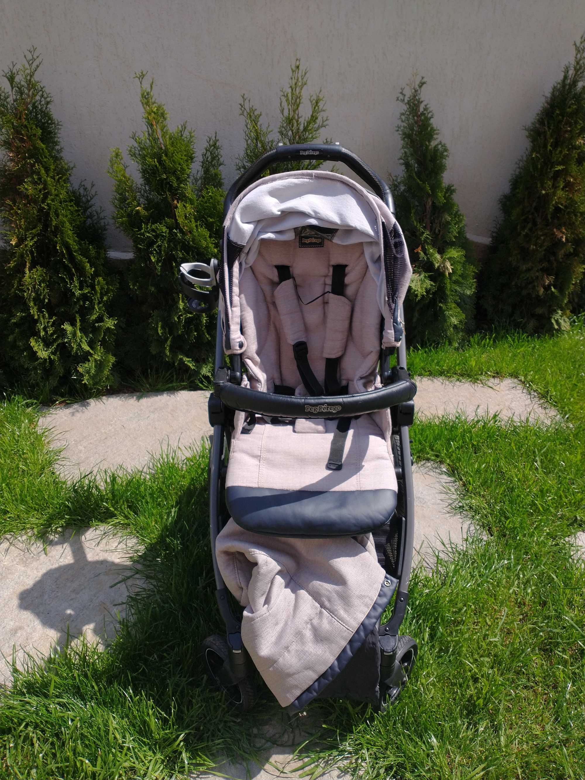 Детска количка Peg Perego 2 в 1. Book 51 Titania Luxe Ecru