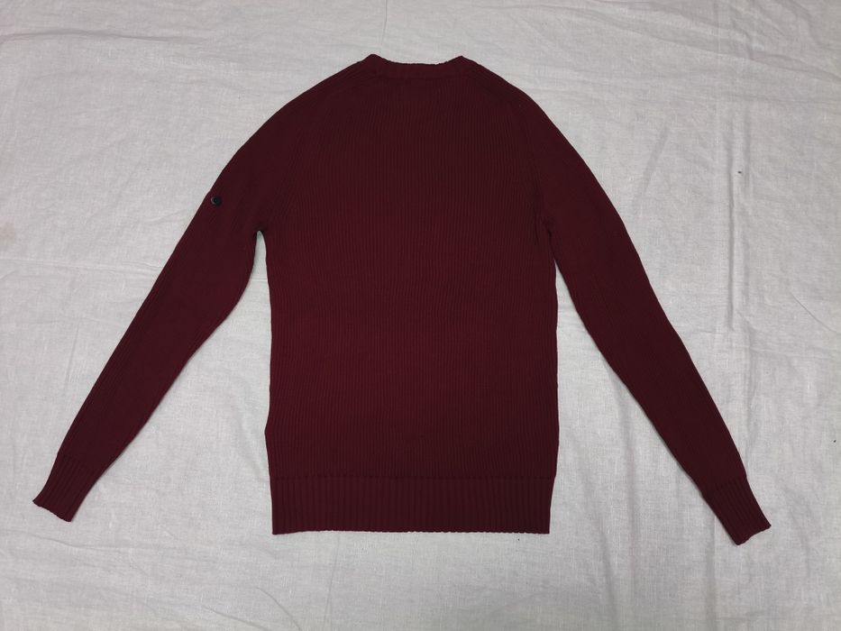 Pulover Stone island mărime L bărbați casual bumbac 100% vișiniu rapid