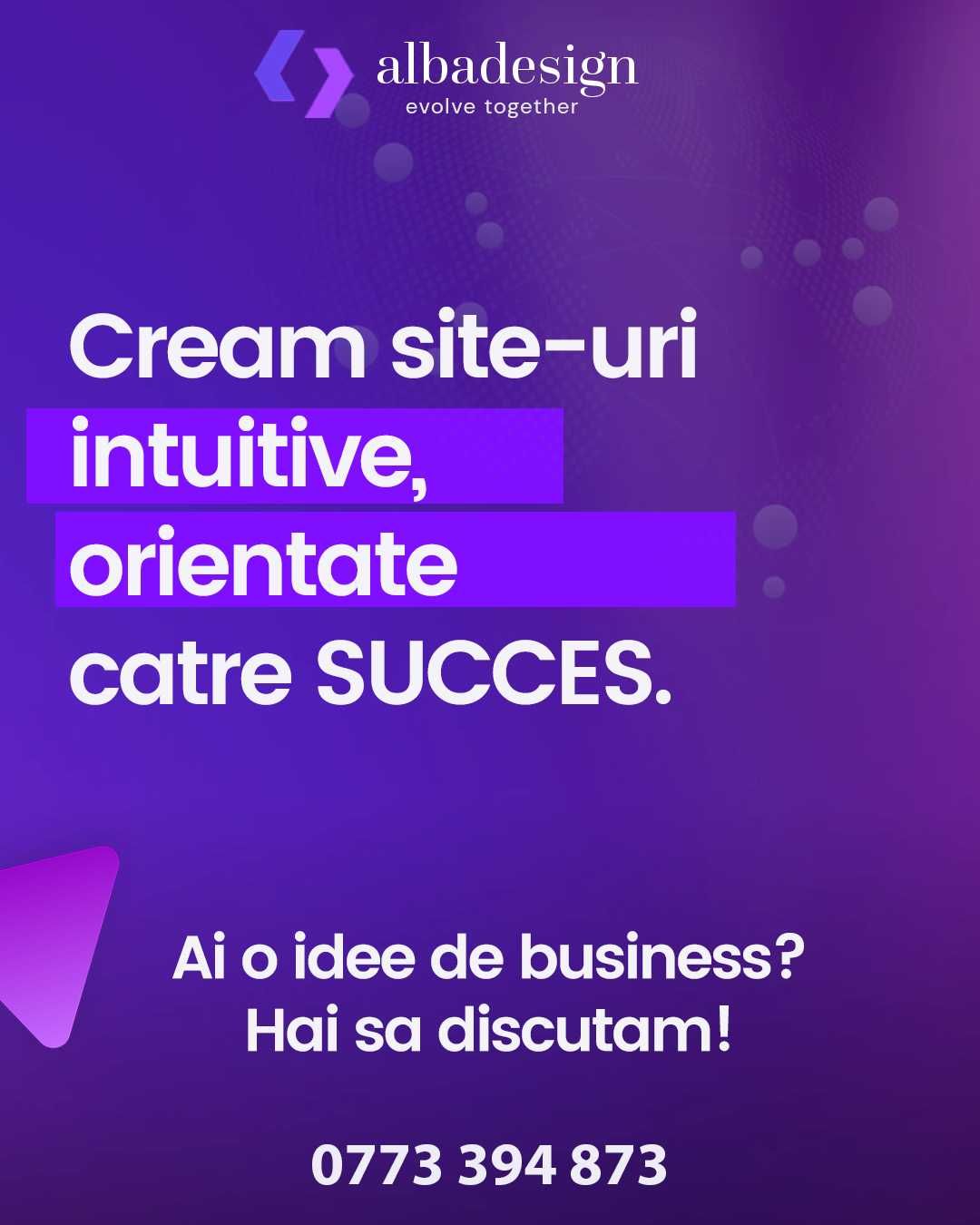 Cream website-uri ce cladesc afaceri. Web Design & Creare site web