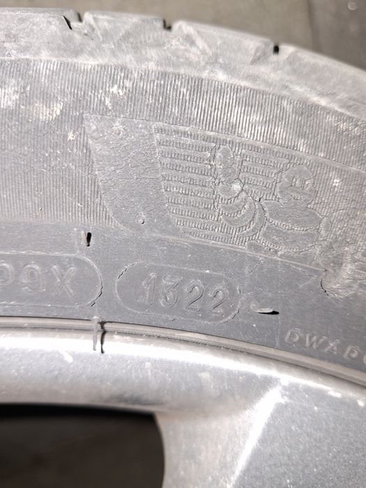 Лети джанти с гуми за шкода 5×112  17 цола