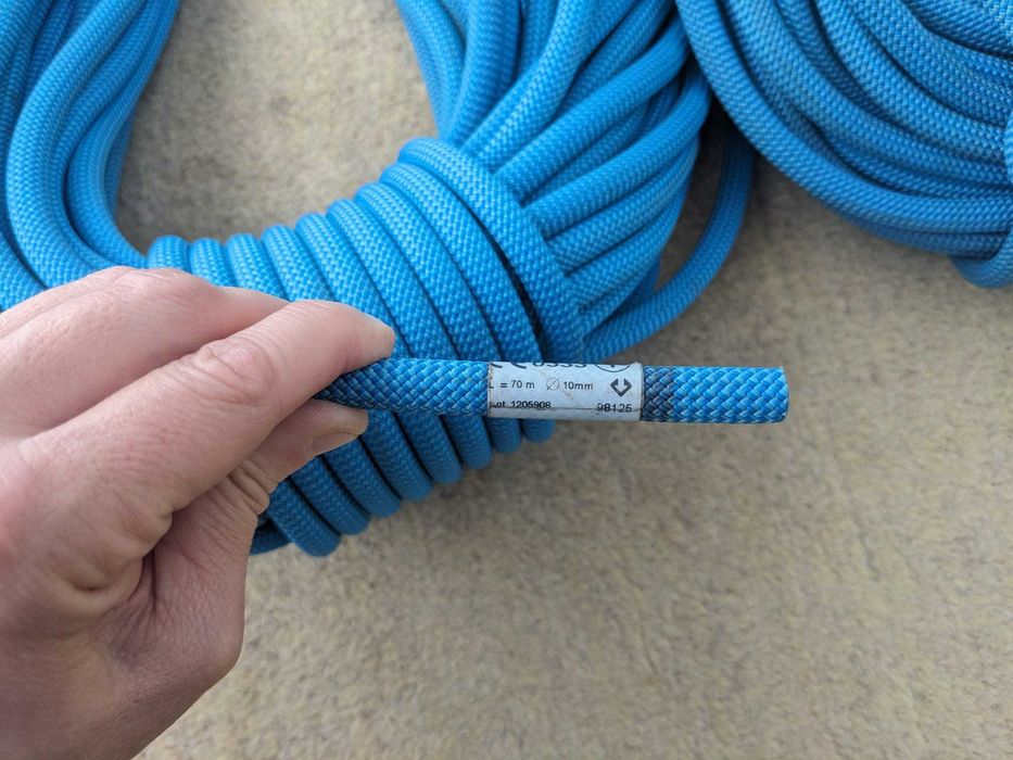 Coarda simpla Simond 10mm, 70m, ambele bucati 500lei