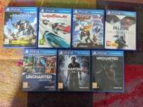 Uncharted, Horizon, Wipeout, Killzone, Ratchet за PlayStation 4