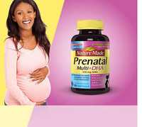 Multy+DHA- Витамины+ омега для беременных Prenatal Nature Made из США