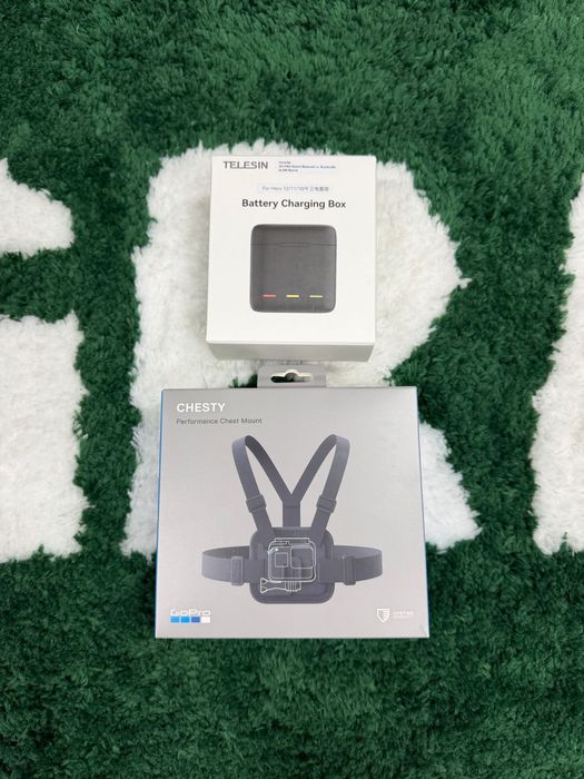 GoPro Hero12 Creator Edition Kit+Telesin Battery Charger Box+Chest