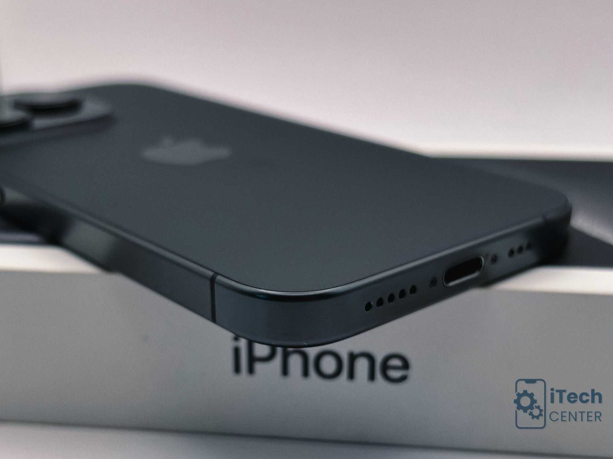iPhone 15 Pro, 128GB, Black Titanium, 90% батерия, ОТЛИЧЕН, ГАРАНЦИЯ!
