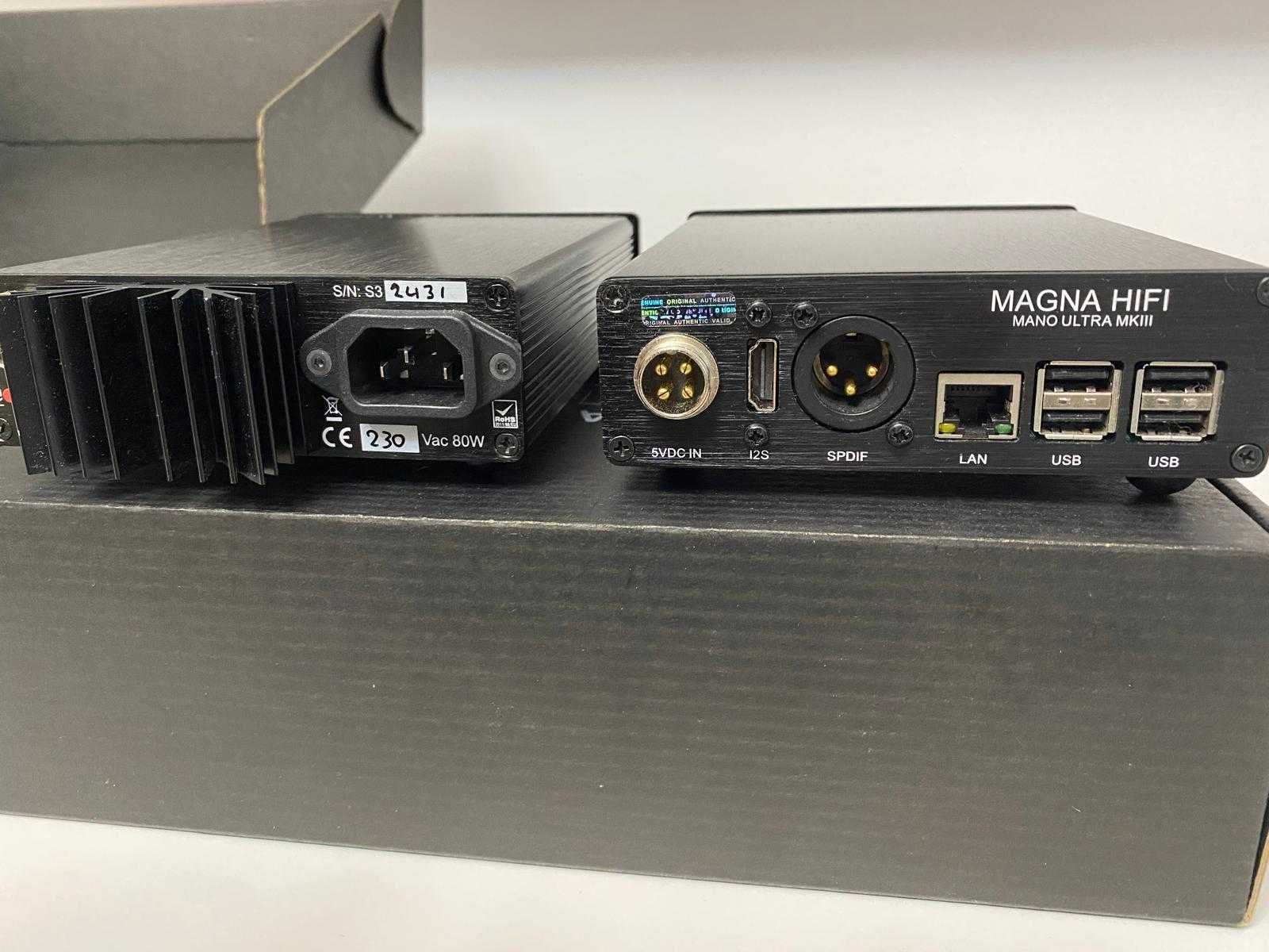 Streamer Magna Mano Ultra MK3, Farad, Synergistic Research