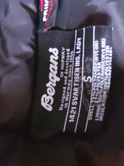 Bergans of Norway  S/38 Primaloft Dermizax20K. ски сноуборд туризъм