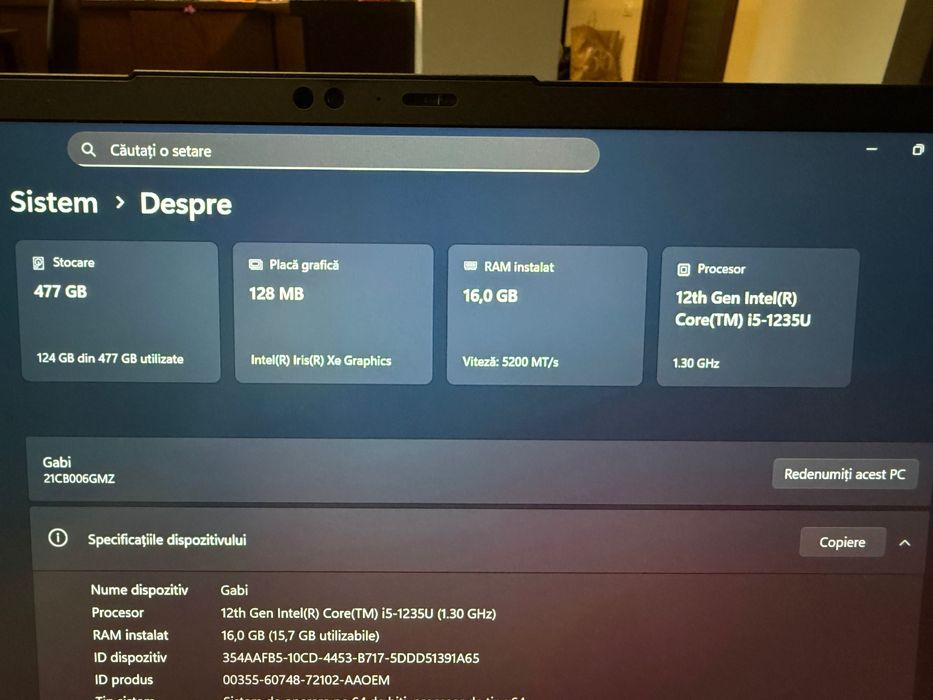 Lenovo Thinkpad X1 Carbon Gen 10