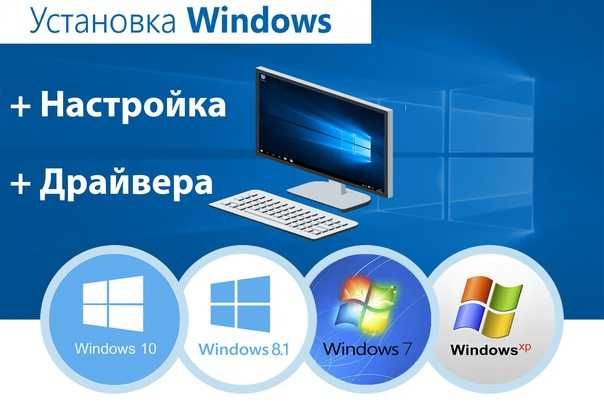 Установка программ компьютера, ноутбука