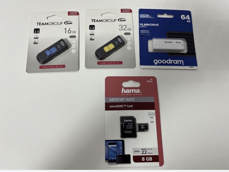 Stick Memorie Kingston Goodram 16GB 32GB 64GB 128GB Card Memorie Micro