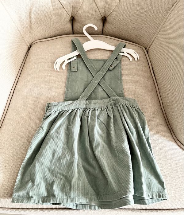 Set rochita si bluza verde pastel 92 Primark