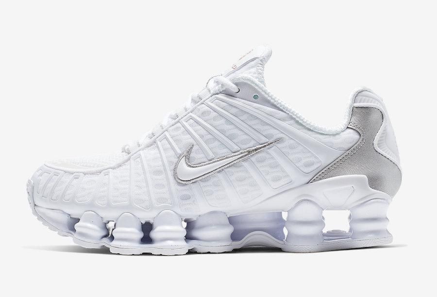 Nike shox tl white