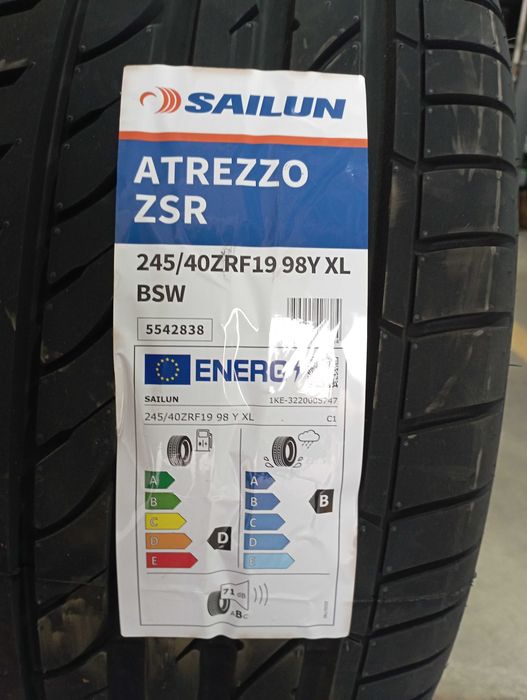 Set Anvelope Sailun 275/35/19 Cu 245/40/19 RUNFLAT Noi De Vara