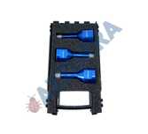 Set carote Profi gresie portelanata piatra diam. 6, 8, 10mm cu ceara