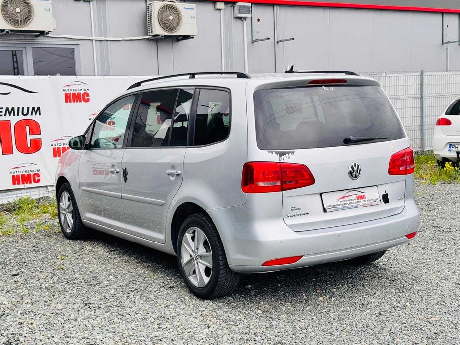VW Touran 1.6 TDi 105 Cp 2011 cu 7 Locuri Rate sau Cash