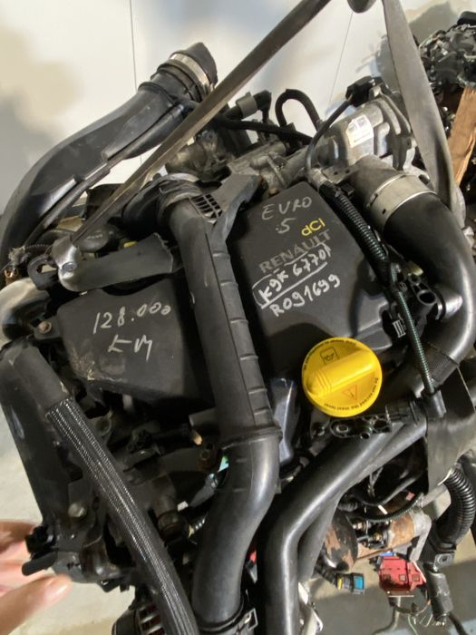 Motor complet renault  k9k6770 1.5dci injectie delphi euro5 128.000km