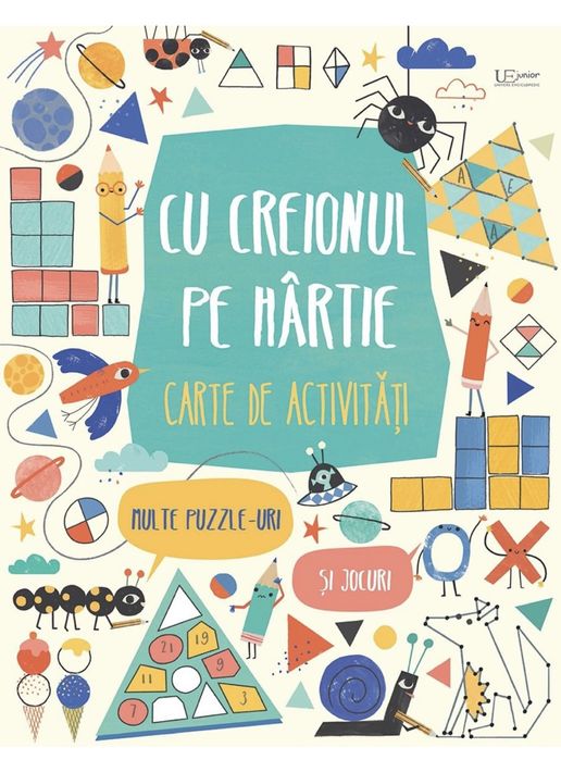 Cu creionul pe hartie Usborne