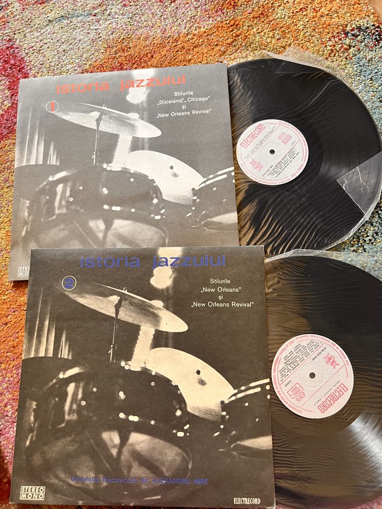 Set 2 viniluri Istoria Jazzului