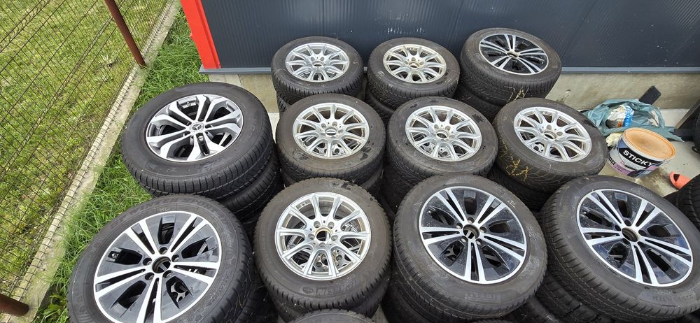 Jante complet echipate Mercedes modele noi R16 R17 R18