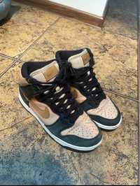 nike dunk high LXX black flax