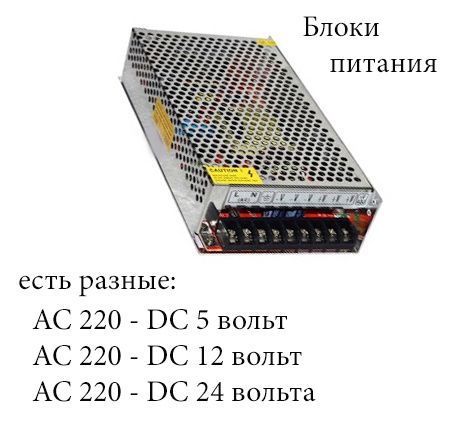 adapter 12 вольт 20 ампер импульсный блок питания и другие есть разные