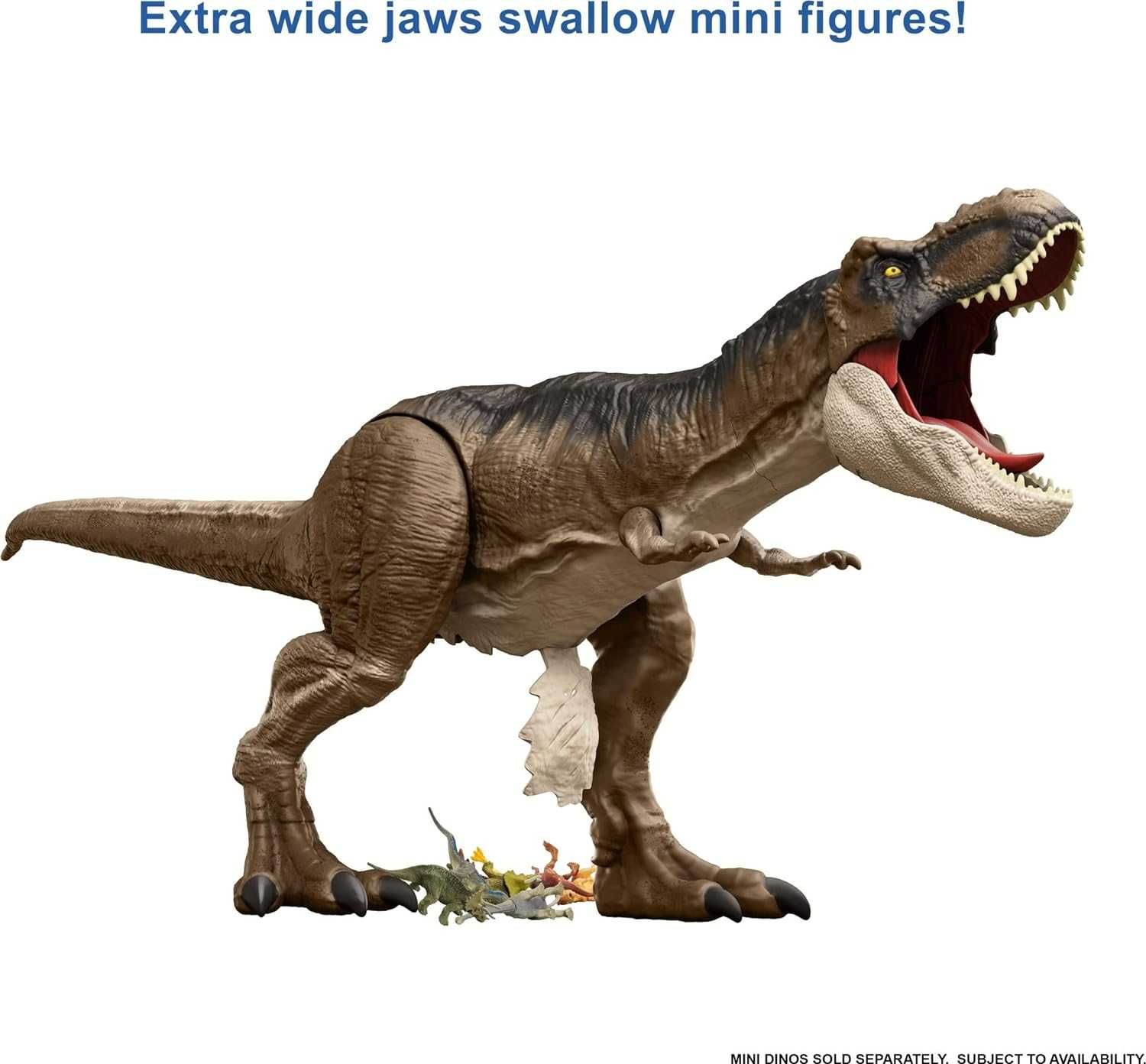Jurassic World Динозавър Тиранозавър Рекс TREX Тирекс Оригинална 101см