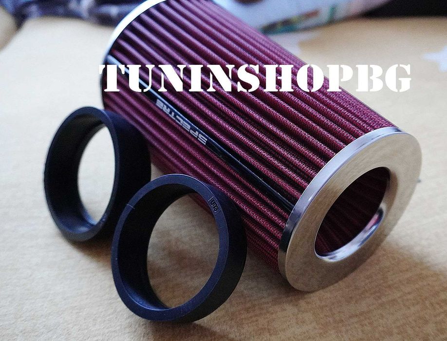 Голям ДВОЕН конус СПОРТЕН въздушен филтър Spectre! Вход 76-100 мм