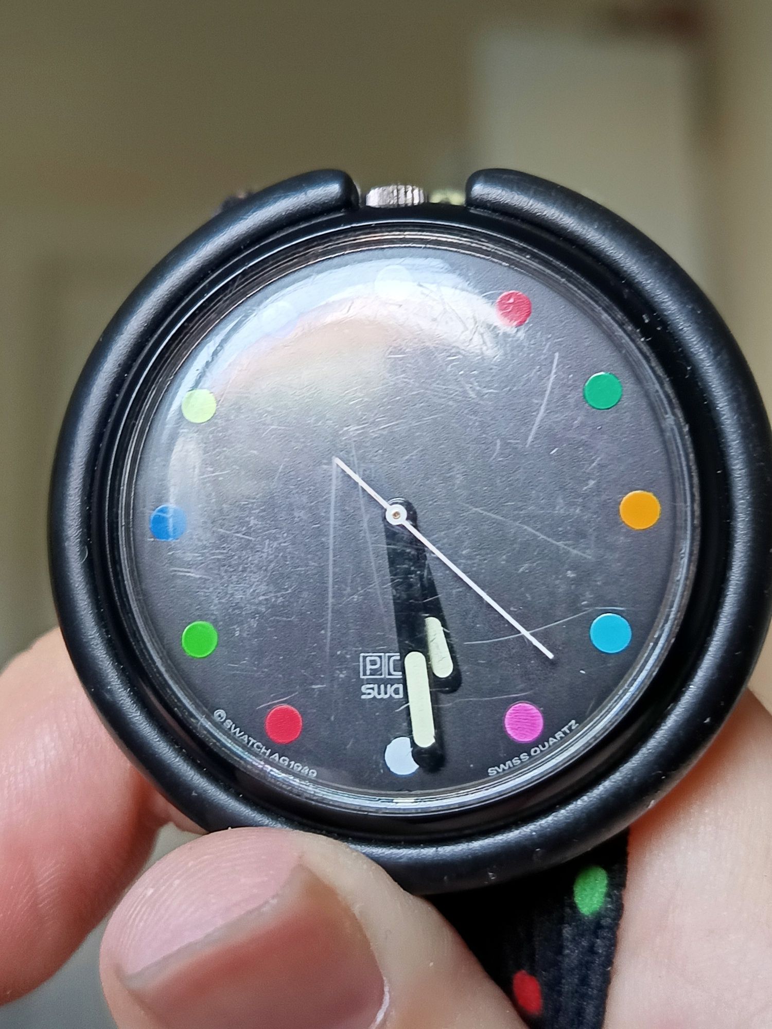 Pop Swatch Swiss Made 1980