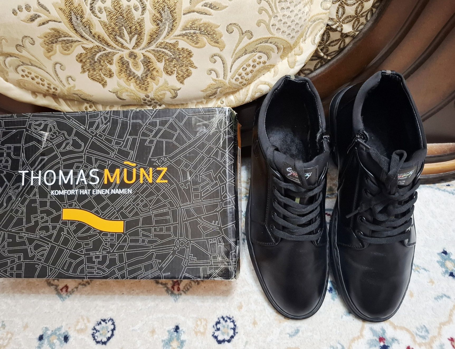 Ботинки Кроссовки Thomas Munz, осенние, размер 43,5-44