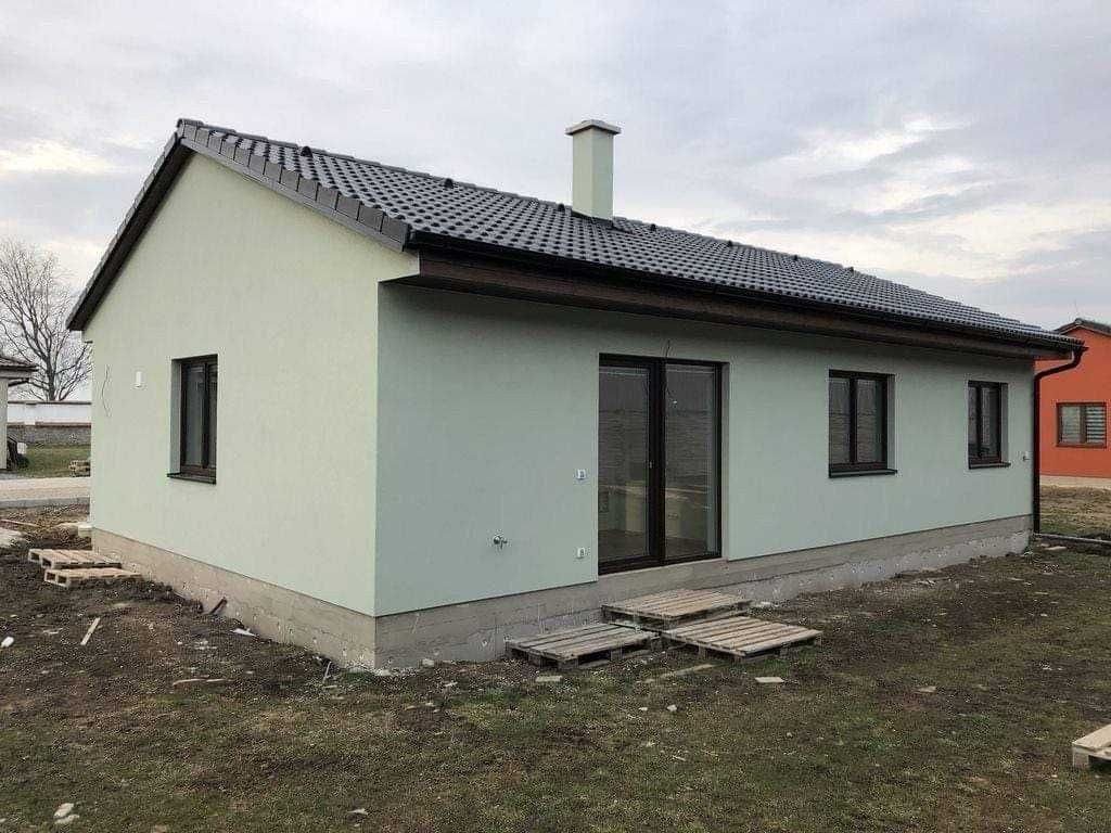 Cabana stil A-Frame si case din structura de lemn