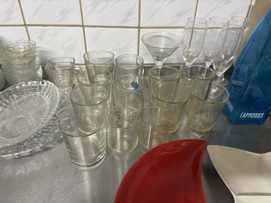 Стаканы рюмки разнобой 50 тг