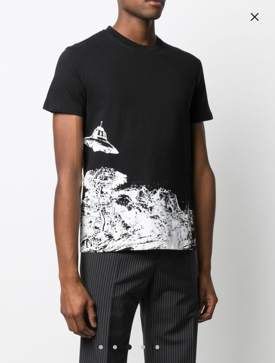 Valentino Space Print T-shirt