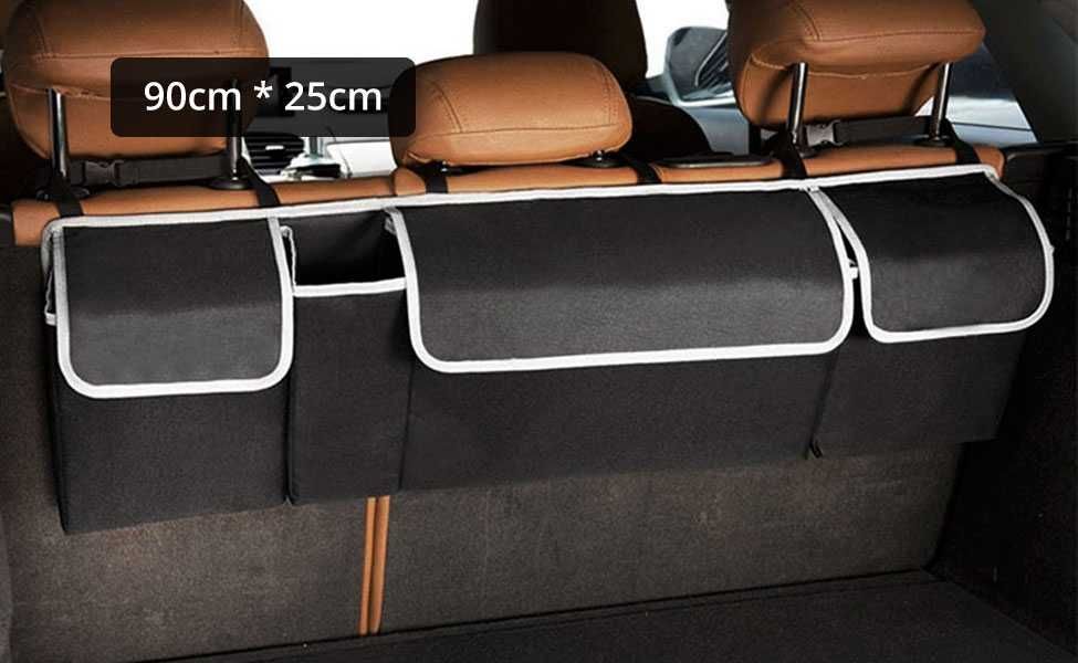 Plasa depozitare / organizator portbagaj - spatar bancheta (2 marimi)