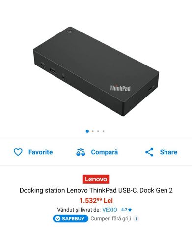 Docking station Lenovo ThinkPad USB-C Dock Gen 2