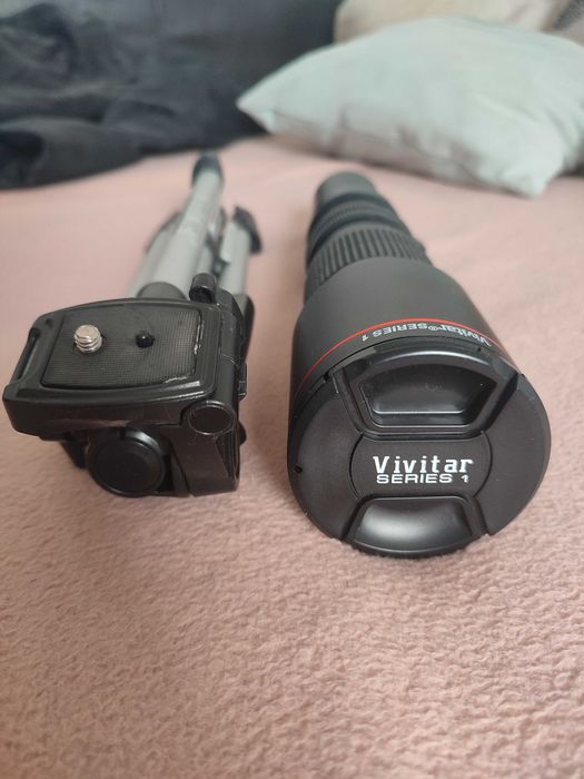 Vivitar Series 1 10-150 mm Obiectiv Zoom Power cu husă și tripod