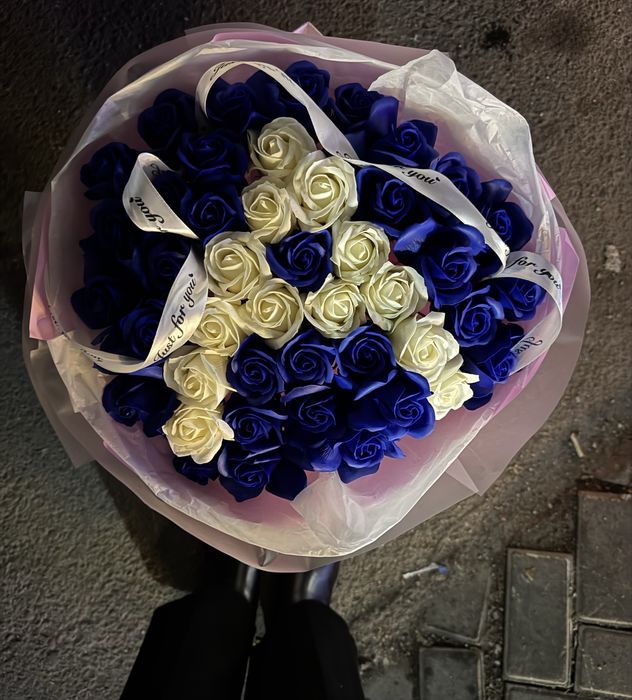 Мыльные розы буква А