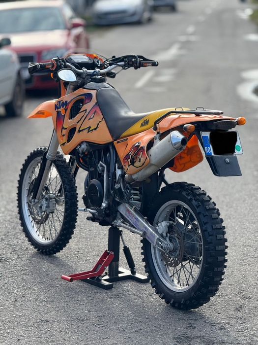 Vând KTM Lc4 620 Adventure Enduro/Înmatriculat/Pornire buton 1950€neg!