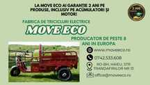Triciclu Electric EEC 60V-20AH persoane adulte - optional & cabina