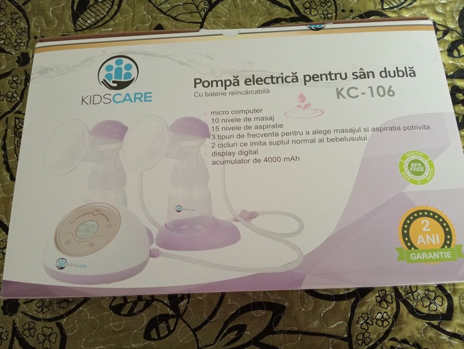 Pompa electrică procurată în februarie,folosită o lună,în garanție