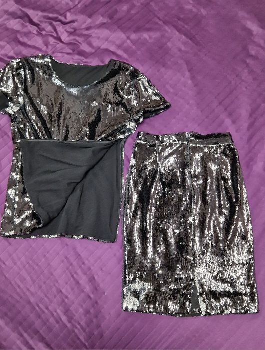 Compleu din paiete 2 piese