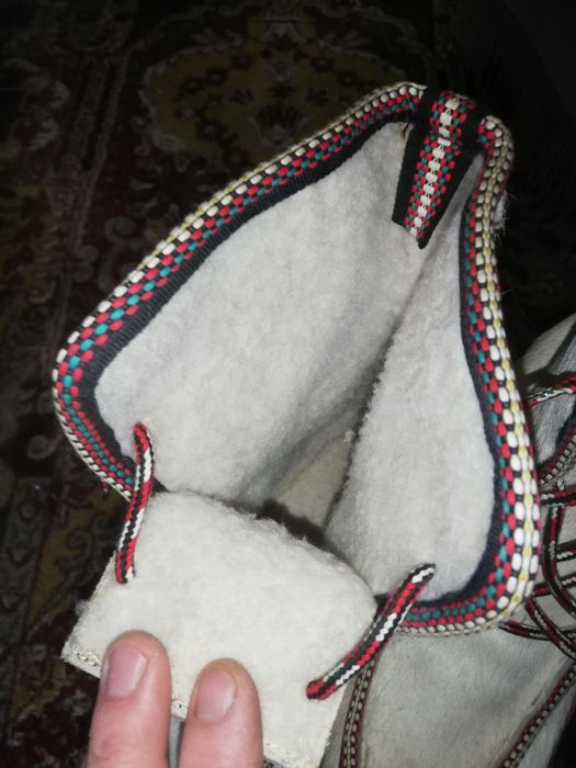Ghete piele foca 42