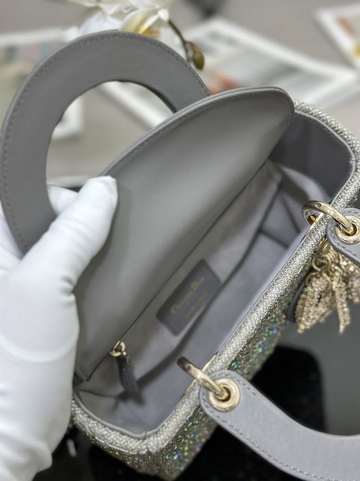 Geanta Christian Dior Lady 20cm, tip Premium