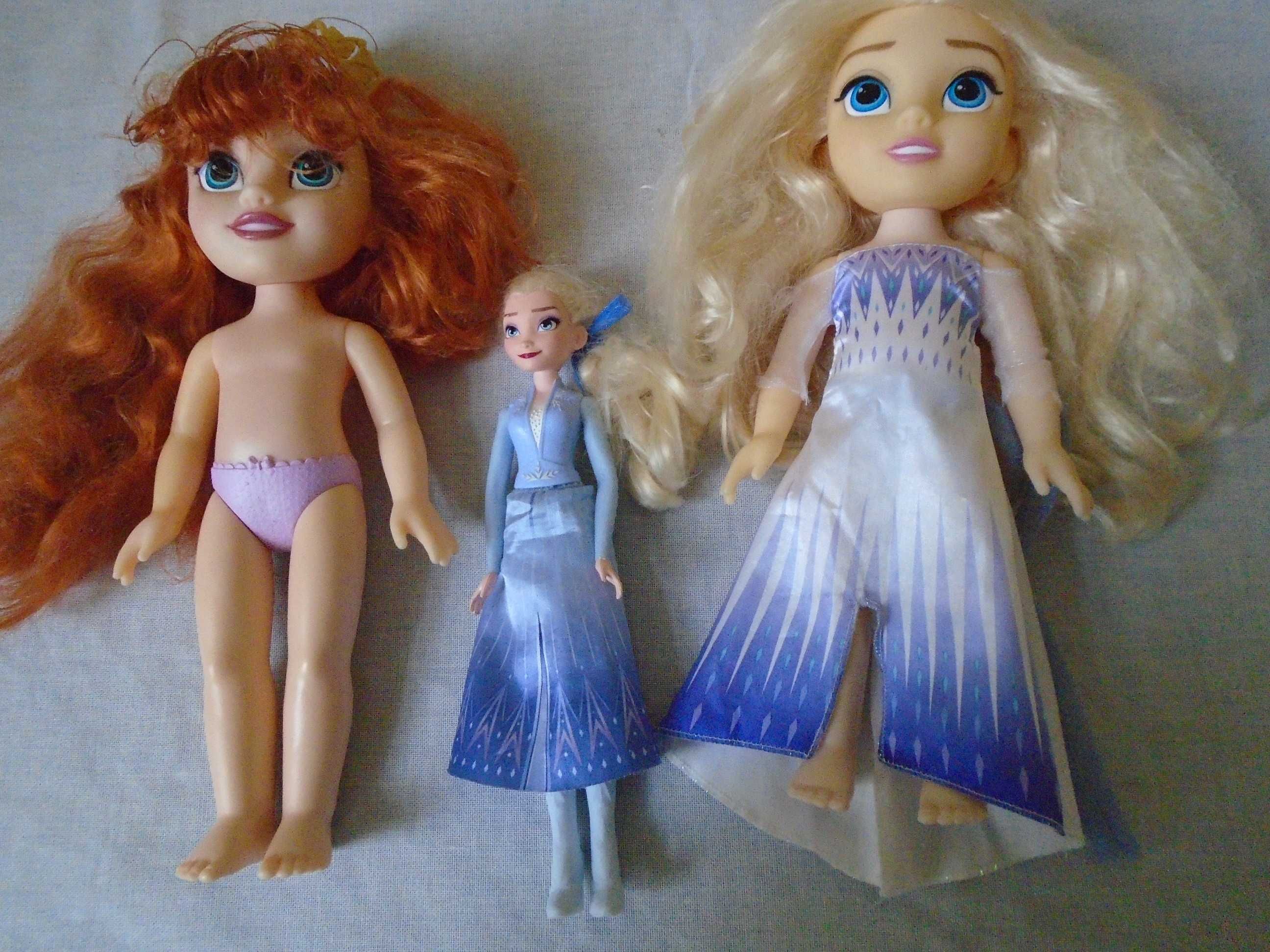 Papusi Frozen Elsa + Anna