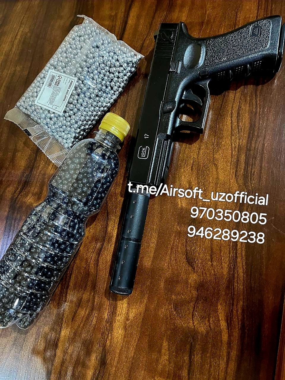 Airsoft temir pistolet to‘pponcha железный пистолет металлический