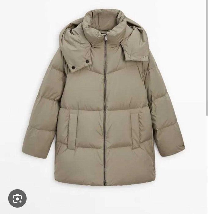 Непромокаемо пухено яке "Massimo Dutti" - НОВО !!