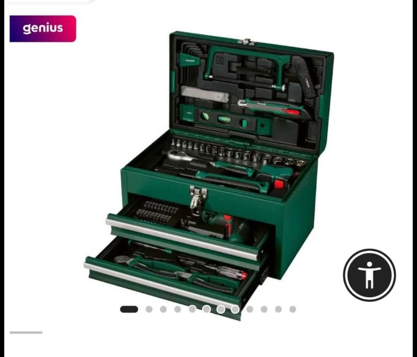 Trusa de scule cu surubelnita fara fir PARKSIDE PWBM A1,