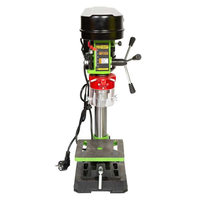 Aparat, masina de gaurit, bormasina fixa BD1550 16mm de banc coloana